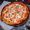 Пицца с мраморной говядиной в La Pizza Bomba на дровах по цене 750