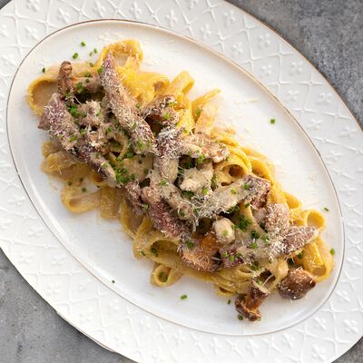 Тальятелле с говядиной и грибами в ЗоЗо по цене 575 ₽