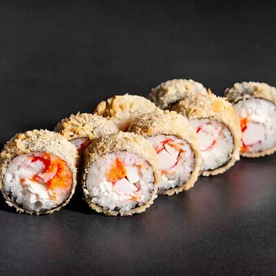 Жареный ролл с крабом в Мафия №1 по цене 499 ₽