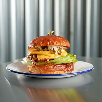 Бургер №5 в Гараж по цене 500 ₽