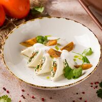 Гебжалия с хурмой в Чакапули