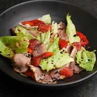 Салат зелёный с уткой и грейпфрутом в Академия Еды