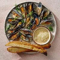 Мидии в сливочном соусе в Ферма