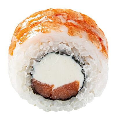 #203 ролл с креветкой и копченым лососем в GODZILLA по цене 12 р.