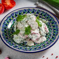 Салат весенний в Чайхана Узбекская Кухня