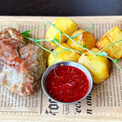 Стейк из свининыв Навруз по цене 710 ₽