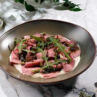 Вителло с эспумой из тонато в Мясо & Рыба