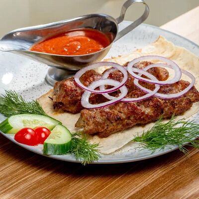 Люля Свинина-говядина в Хинкальный дом по цене 630 ₽