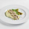 Бефстроганов с картофельным пюре в Лимончино по цене 1830