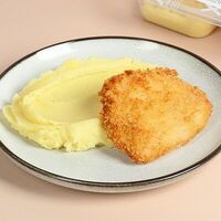 Шницель куриный с пюре в Хлебник