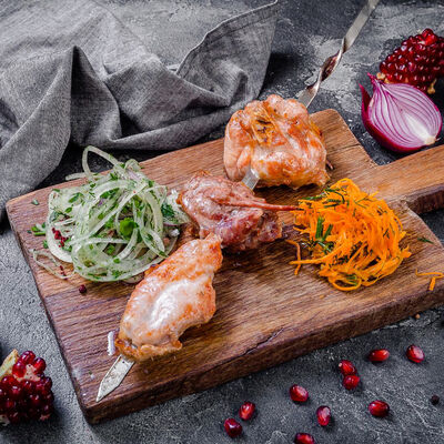 Шашлык из свежей индейки в Сахара по цене 1250 ₽