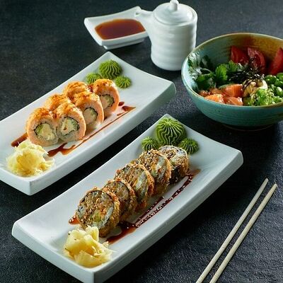 Японский сет в Баклажан в ТЦ 