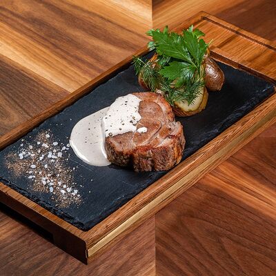 Стейк из мраморной свинины Дюрокв L.Е.S. по цене 820 ₽