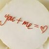 Бенто торт you+me | жене, мужу, на годовщину, девушке, парню в Elian Сhocolate по цене 2250