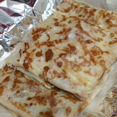  Комбо Блинное с начинками №3 (Сластёна, с творогом и изюмом, с варёной сгущёнкой)в СССР по цене 579 ₽