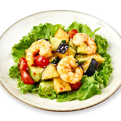 Салат Райский с карамелизированным баклажаном в Sushi & Poke по цене 750 ₽