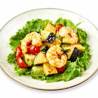 Салат Райский с карамелизированным баклажаном в Sushi & Poke