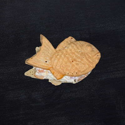 Тайяки карбонара в Kitsune Cafe по цене 280 ₽