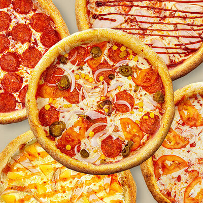 Сет из 5 пицц на выбор в Любим сытно по цене 3690 ₽