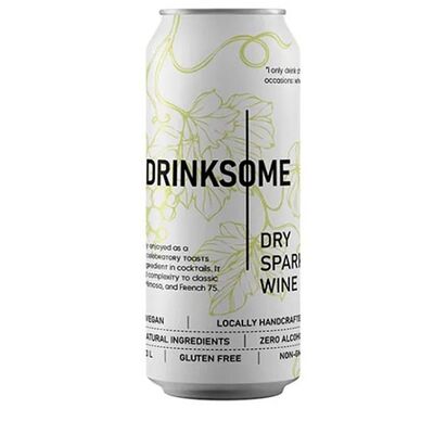 Вино игристое безалкогольное Drinksome сухое в AI Fiori по цене 388 ₽