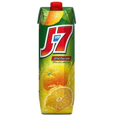 Сок J7 Апельсин в Осетинские пироги Виктория по цене 400 ₽