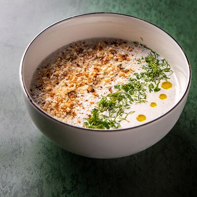 Крем-суп с шампиньонами в Oreganos по цене 530 ₽