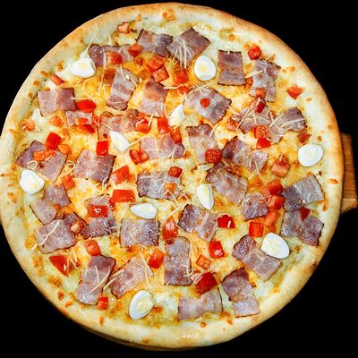 Пицца Карбонара 40 см в Yesh Pizza по цене 910 ₽