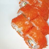 Калифорния с лососем в Дабл кафе
