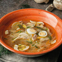 Суп-лапша Домашний в Баклажан в ТЦ 