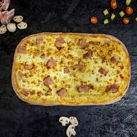 Карбонара полметра в Epic pizza