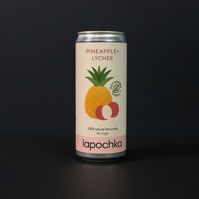 Лимонад «Лапочка» ананас, личи в Вечно Молодой по цене 250 ₽
