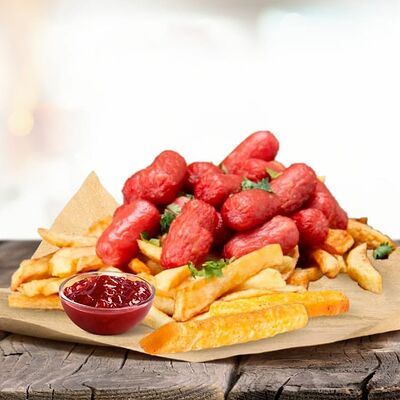 Фри бокс с сосисками в Papa Grill по цене 227