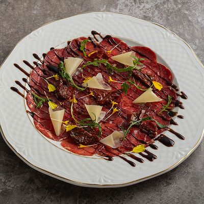 Карпаччо из говядины в Гранж Кафе по цене 1400 ₽