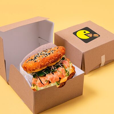 Sushi-Burger Лосось спайси в Sushkin Set по цене 690 ₽