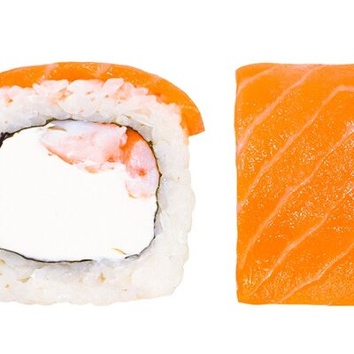 Филадельфия с креветкой в Mr roll по цене 641 ₽