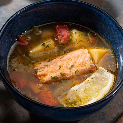 Уха в Форель по цене 750 ₽