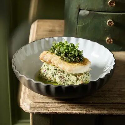 Треска с печеным картофелем в Ribambelle по цене 1590 ₽