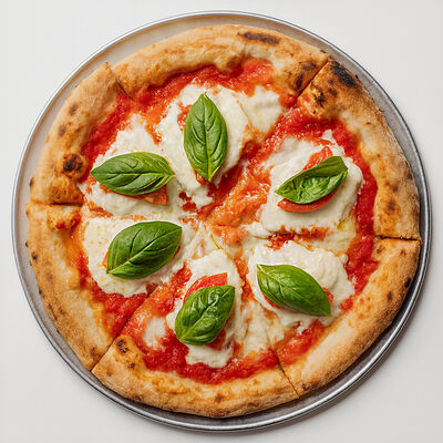 Пицца с бурратой и томатами в Probka по цене 2148 ₽