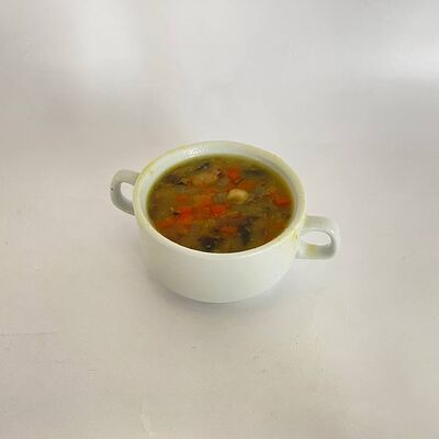 Гороховый с курицей и грибами в Самовар на Минусинской по цене 170 ₽