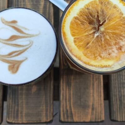 Кофе на растительном молоке в Кофе и Вафли по цене 320 ₽