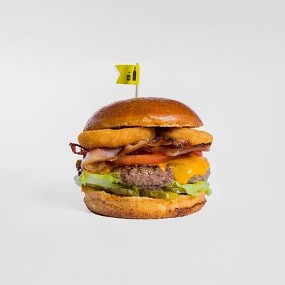 Джим Бим бургер в Бюро Бургеры и Бар по цене 810 ₽