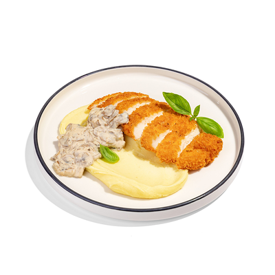 Шницель с пюре в Здрасте по цене 890 ₽