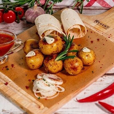 Картофель на углях160г в Грузинская история №1 по цене 470 ₽