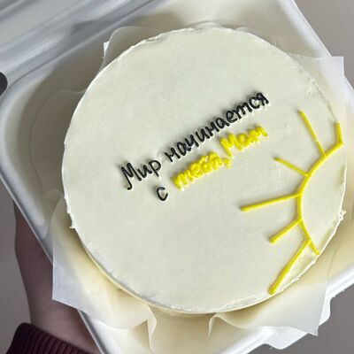 Бенто-торт для мамы на День материв Овсянка по цене 2200 ₽