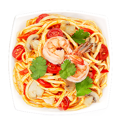 Wok Том ям с креветкой M в Суши Wok по цене 399