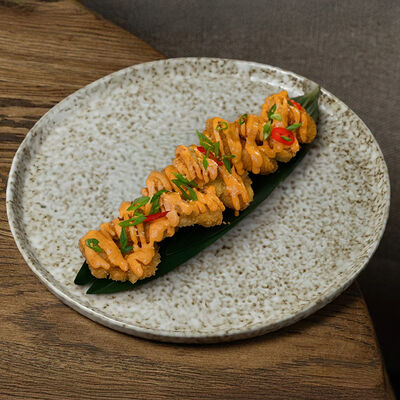 Креветки Динамит с соусом ментайко в БарТо по цене 1000 ₽