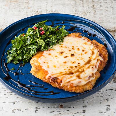 Куриный шницель с моцареллой в Пряности & Радости на Васильевском по цене 690