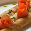 Блины с сёмгой и сырным муссом в Kraffin Bakery по цене 607