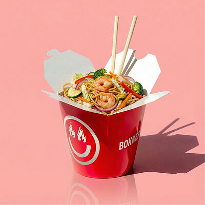 Вок креветки соевый лайт в Воккер по цене 699 ₽