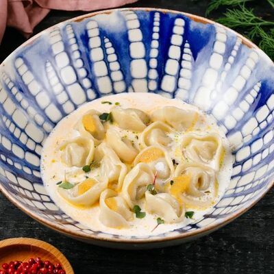 Пельмени царские из щуки с икрой в Славянский базаръ по цене 1050 ₽